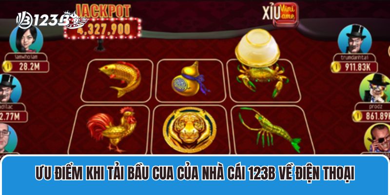 Cách Tải Bầu Cua Cho Iphone Miễn Phí Tại Sòng Bài 123B 3 Ưu điểm khi tải bầu cua của nhà cái 123B về điện thoại